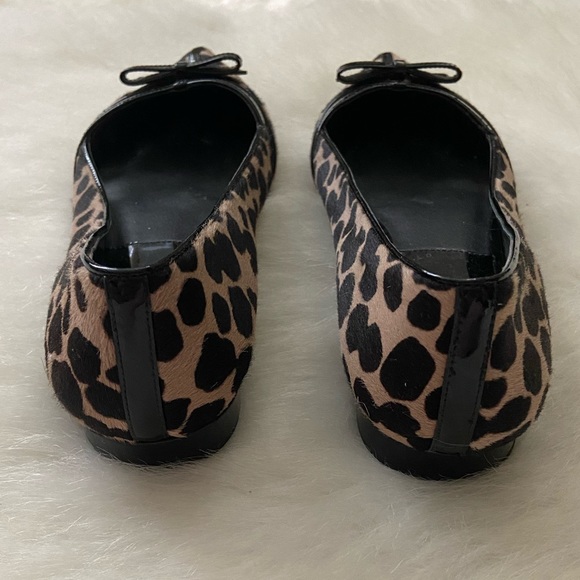Michael Kors Collection Calf Hair Leopard Flats - Picture 10 of 12